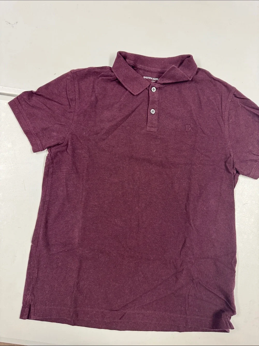 Banana Republic Men's Polo in Burgundy